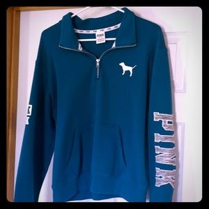 Pink by Victoria Secret quarter zip